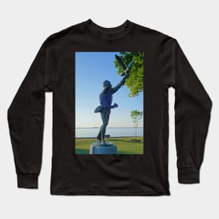 Lynch Park Statue Beverly MA Long Sleeve T-Shirt